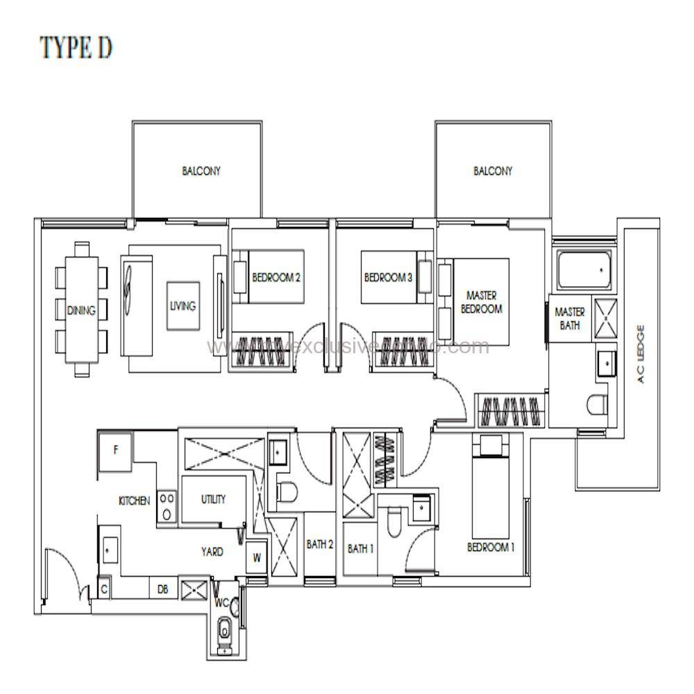 New Launch Condo - Highline Residences - Type D