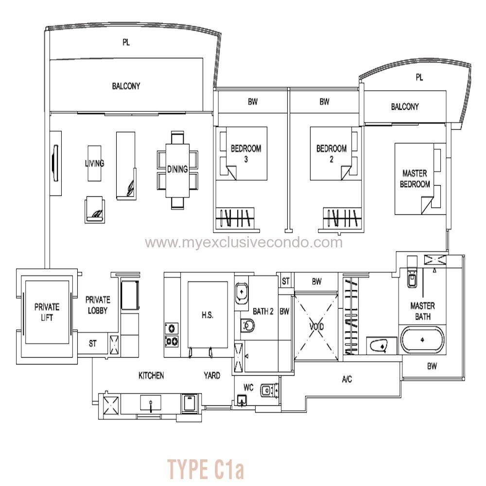 Hallmark Residences - Type C1a