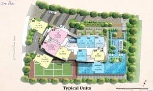 Spottiswoode Suites - Siteplan