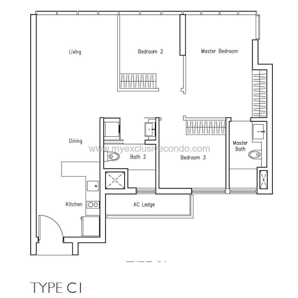 New Launch Condo - LakeVille - Type C1