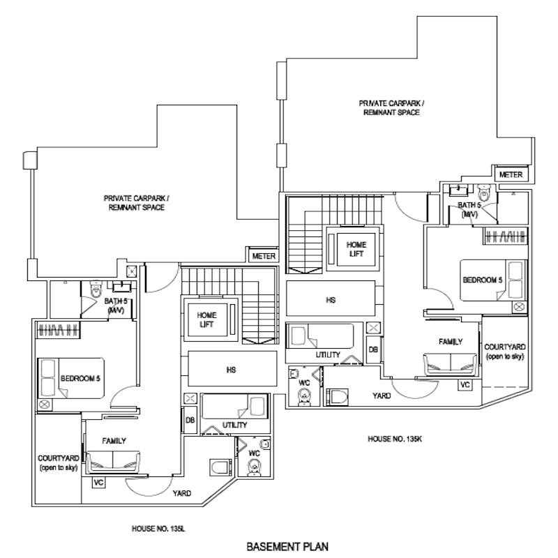 New Launch Condo - Whitley Residences - Basement Level 1