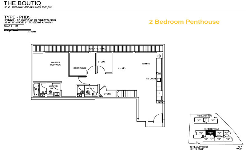 The Boutiq - 2 Bedroom Penthouse