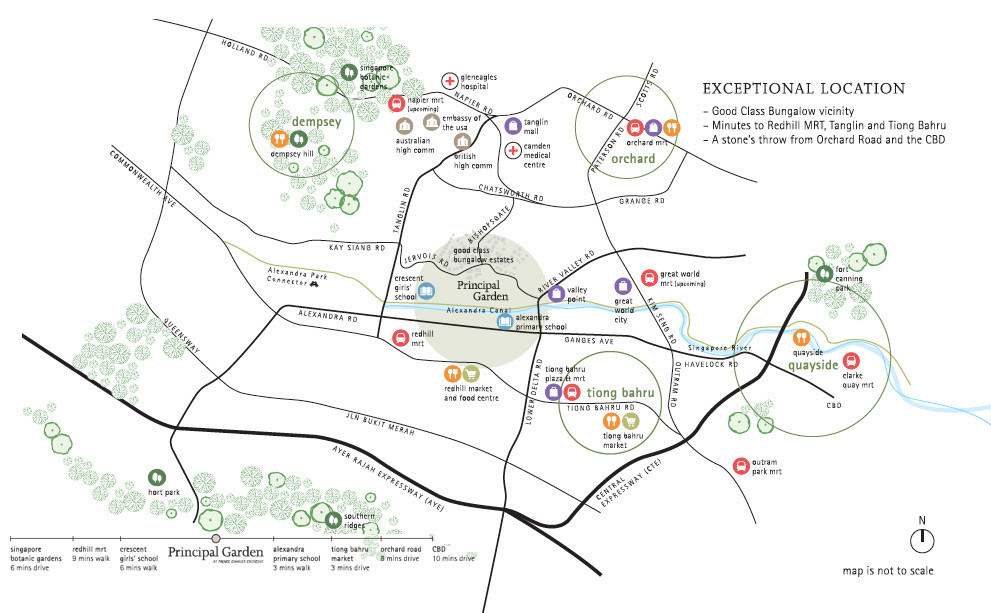 PrincipalGardenLocation Map 