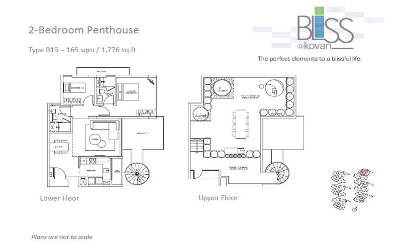 Bliss - 2 Bedroom Penthouse