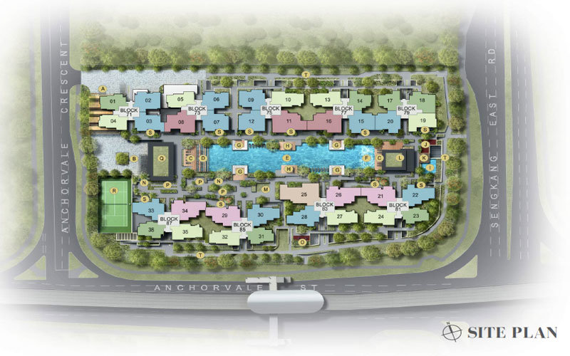 The Vales - Site Plan