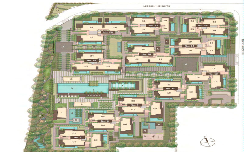 Leedon Residence - Site Plan