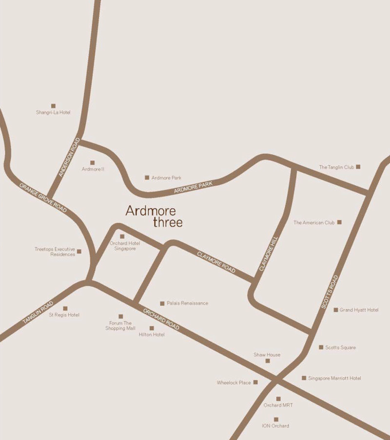 Ardmore Three - Location Map