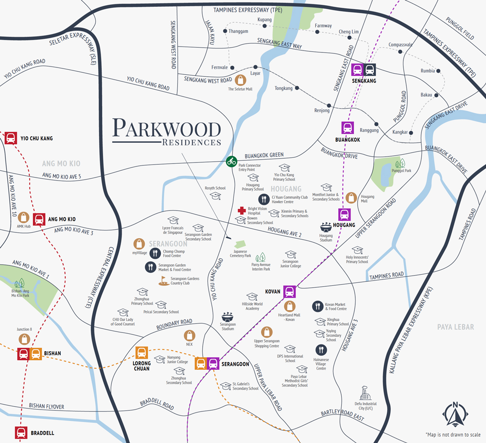 Location Map of Parkwood Residences