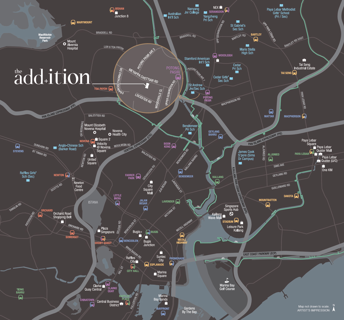 The Addition - Location plan