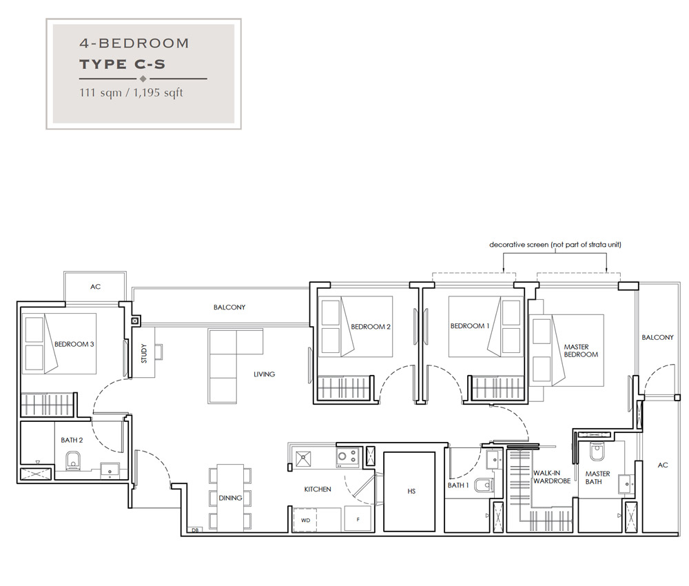 The Ramford - Floorplan - 4 Bedroom