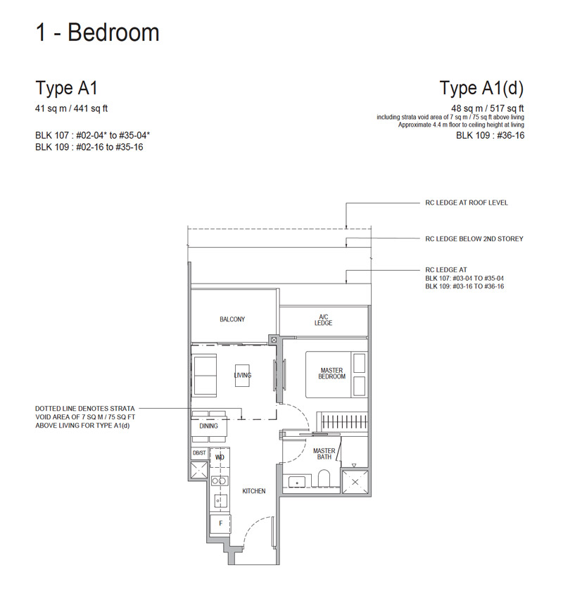 Whistler Grand - Floorplan - 1 Bedroom