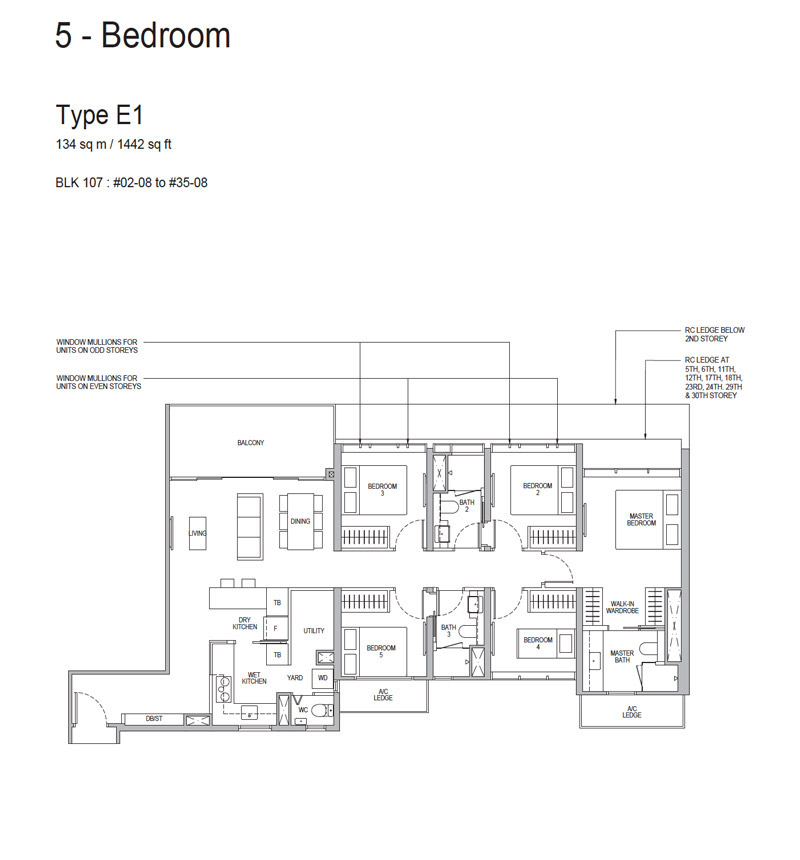 Whistler Grand - Floorplan - 5 Bedroom