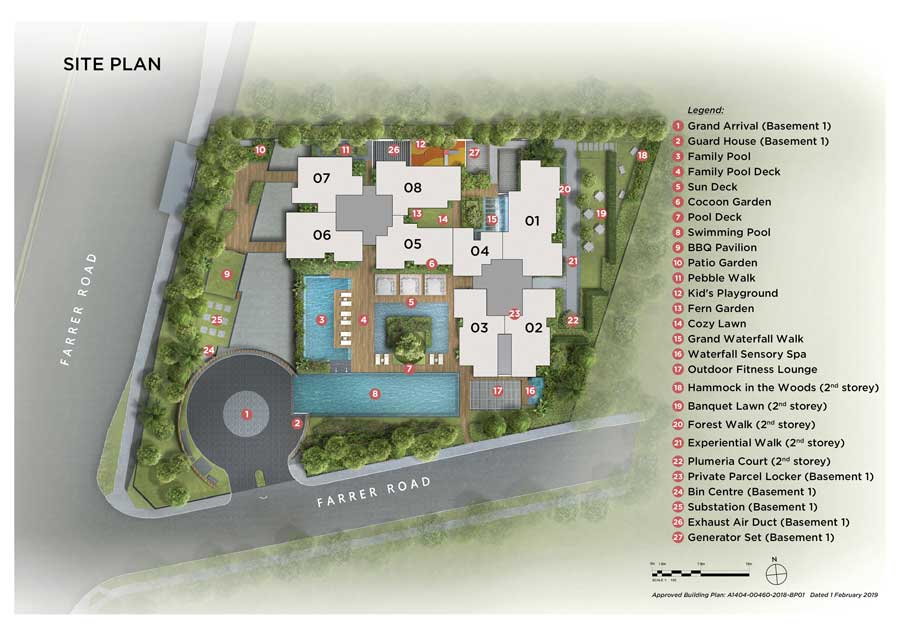 Wilshire Residences - Site Plan