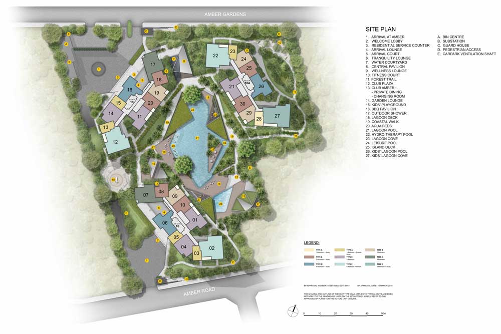 Amber Park - Site Plan