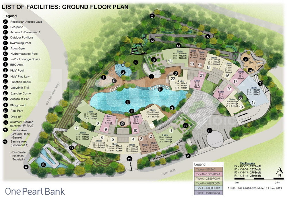 One Pearl Bank - Site Plan