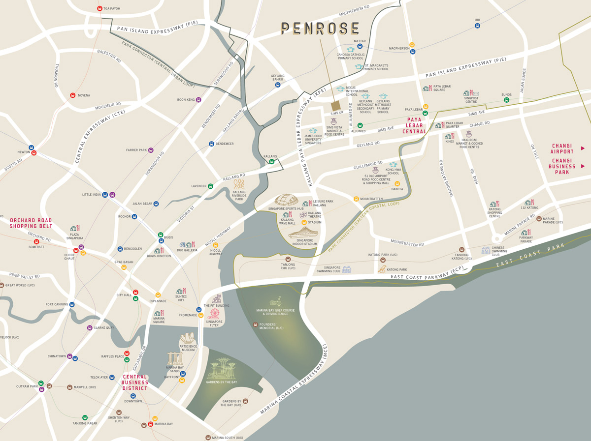 Penrose - Location Map