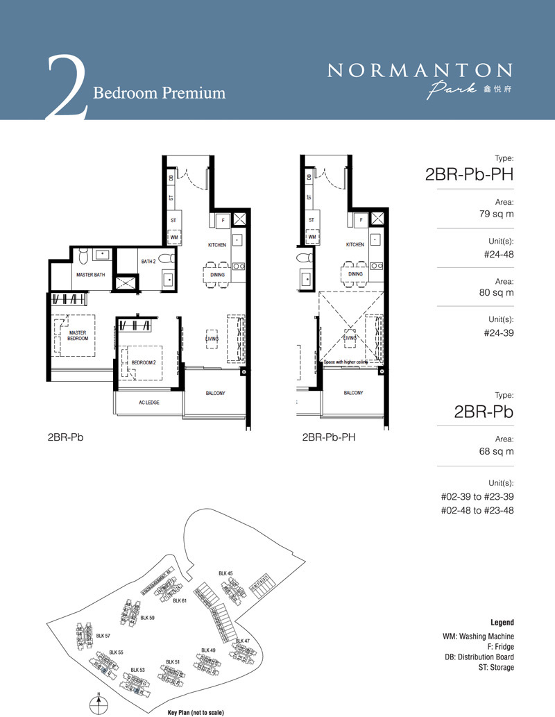 Normanton Park - Floorplan - 2 Bedroom Premium