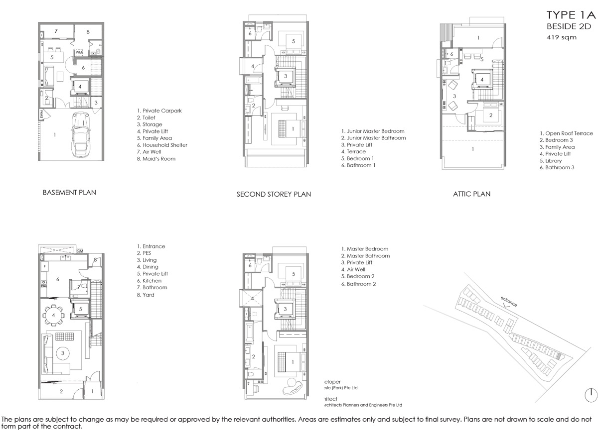 Parkwood Collection - Floor Plan - Type 1A